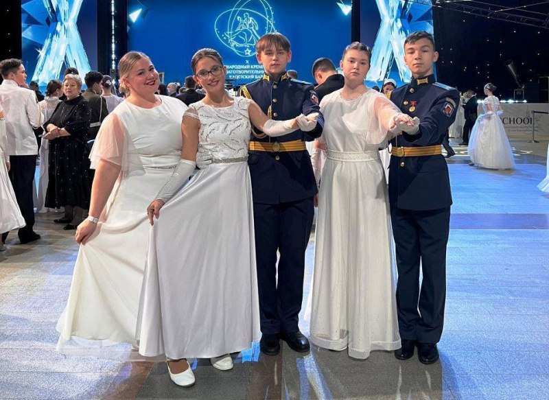 Воскресенские кадеты стали участниками кремлёвского бала