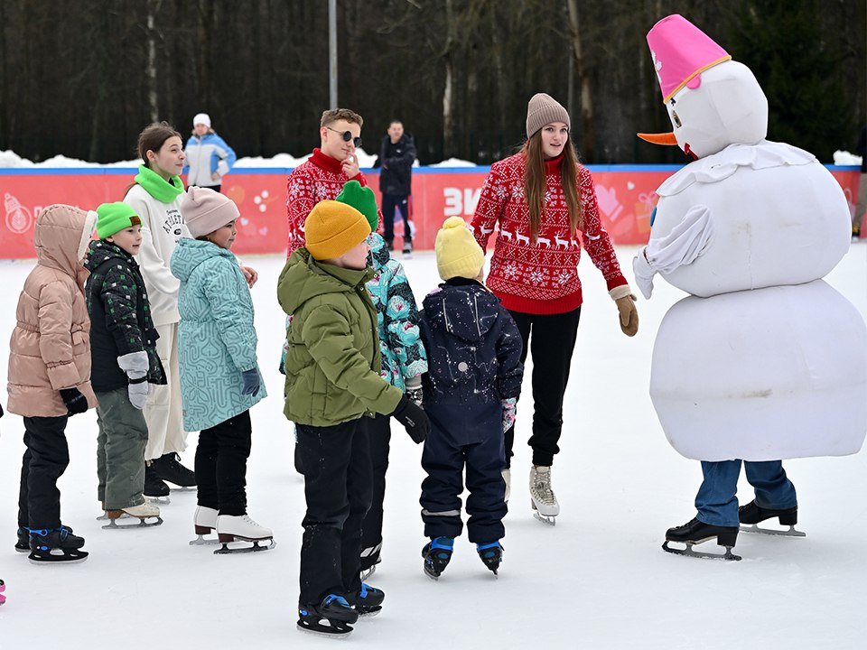 Ледовое шоу и массовое катание: каток в парке Островского открывает сезон в Ступино Ледовое шоу и массовое катание: каток в парке Островского открывает сезон в Ступино