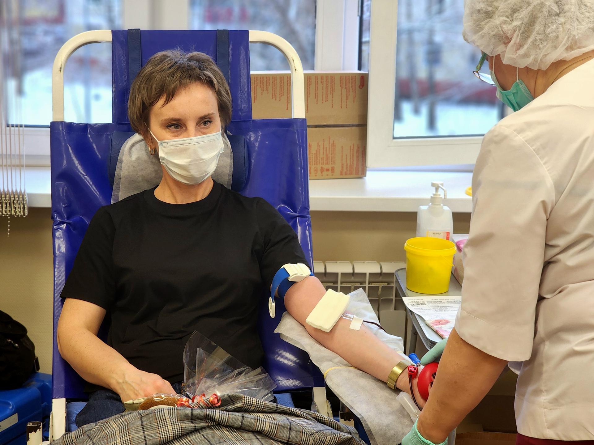 Более 226 литров крови сдали сотрудники НПО машиностроения в 2025 году