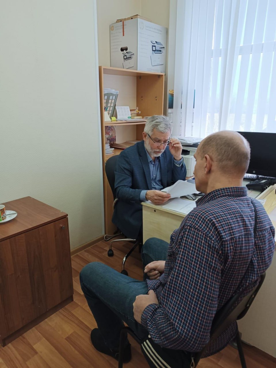 В Давыдовской больнице прошел традиционный выездной приём специалистов Национального медицинского исследовательского центра сердечно-сосудистой хирургии им. А.Н. Бакулева