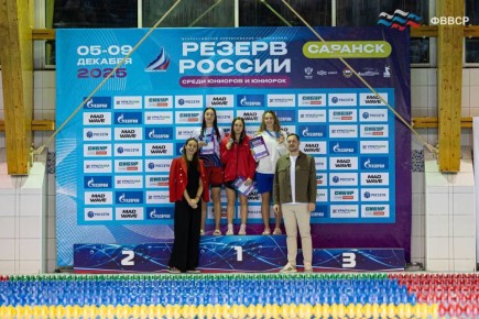 Подмосковные спортсменки завоевали 7 наград на всероссийских соревнованиях по плаванию «Резерв России» в Саранске