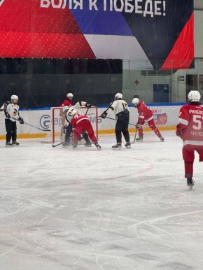 И СНОВА ПОБЕДА «ВИТЯЗЕЙ»!. Сегодня, 11 декабря, в Ледовом дворце в рамках Первенства Московской области по хоккею среди юниоров состоялся матч