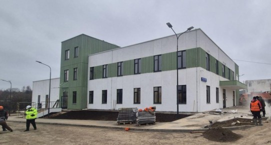 Готовность подстанции скорой помощи в Ступино - 80%