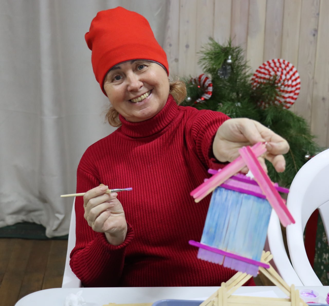 Мастер-класс по созданию новогодних украшений своими руками прошел в ступинском парке Островского Мастер-класс по созданию новогодних украшений своими руками прошел в ступинском парке Островского