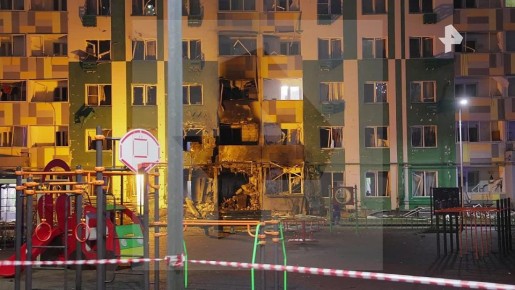 Выбитые окна и сгоревшие балконы — так выглядят последствия атаки БПЛА ВСУ по жилому дому в Твери