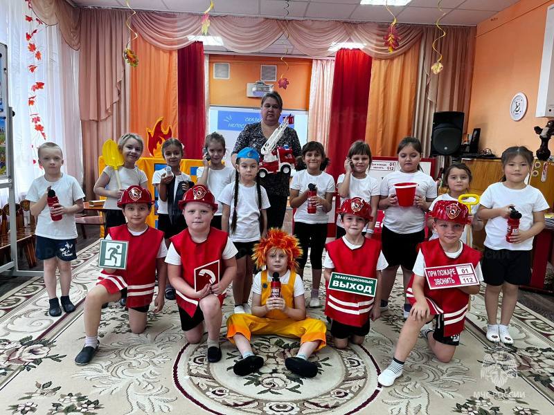 Около 400 юных жителей Каширы обучено правилам пожарной безопасности