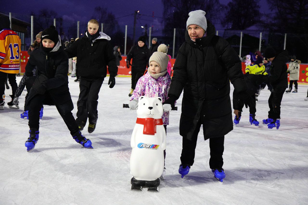 Алексей Малкин: Новый сезонный каток на Новлянской ривьере открыт! Алексей Малкин: Новый сезонный каток на Новлянской ривьере открыт!
