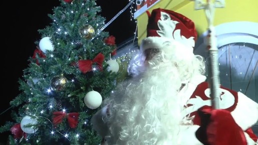 В городском округе Ступино проходят праздничные мероприятия, посвященные зажжению огней на новогодних елках