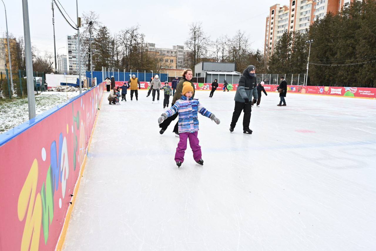 Зима наступила, и ледовая площадка с искусственным покрытием в парке «Питомник» ждёт своих гостей! Зима наступила, и ледовая площадка с искусственным покрытием в парке «Питомник» ждёт своих гостей!