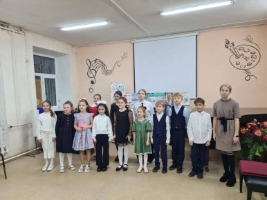 9 декабря в Венюковском отделении "Чеховской ДШИ" прошёл школьный фестиваль "Музыка природы"