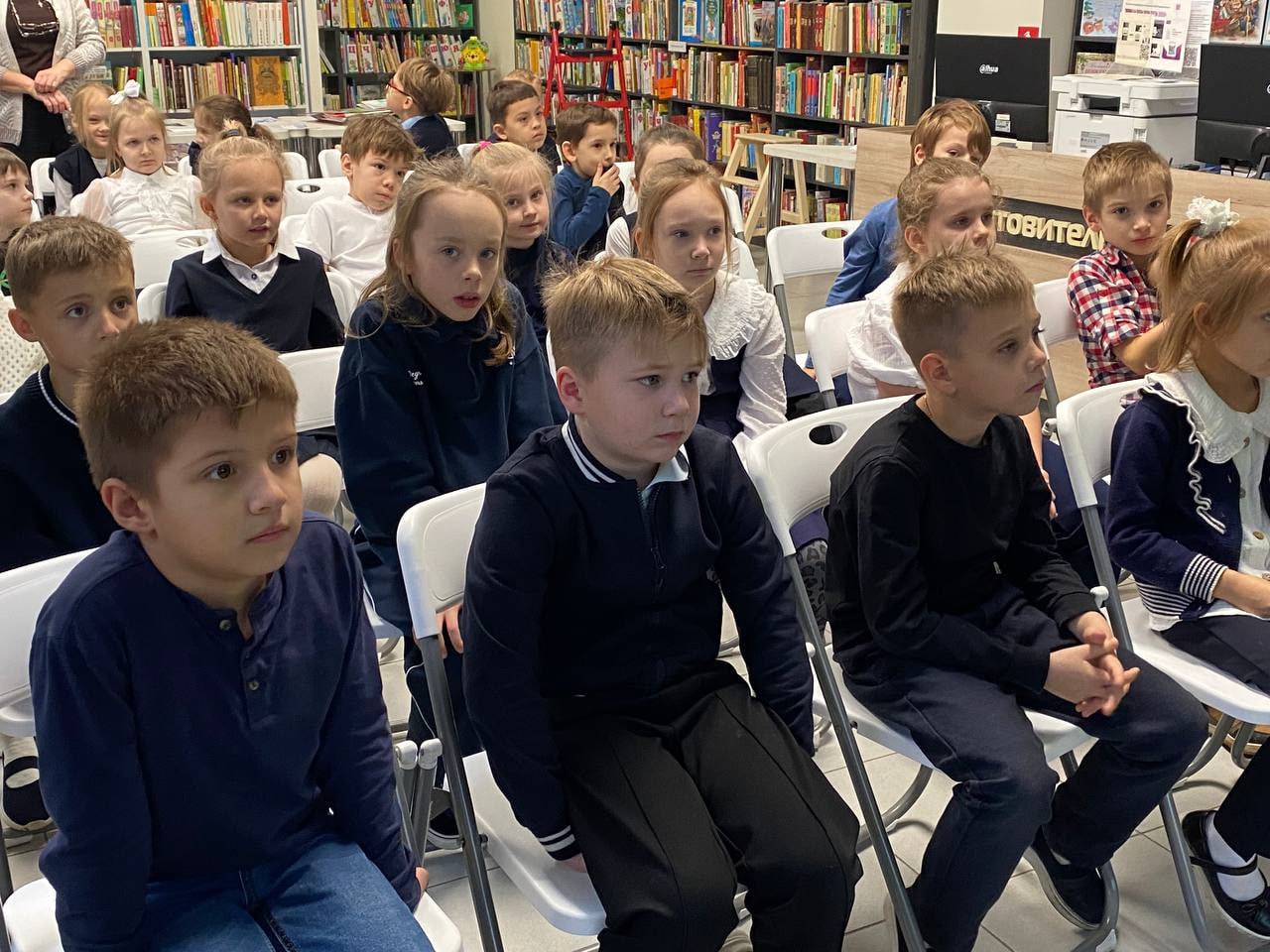 Первоклассники Чехова приняли участие в увлекательной игре о героях сказок Первоклассники Чехова приняли участие в увлекательной игре о героях сказок