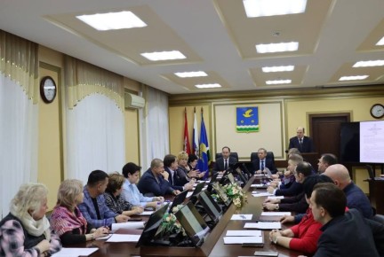 Заседание Совета депутатов округа прошло в Ступино