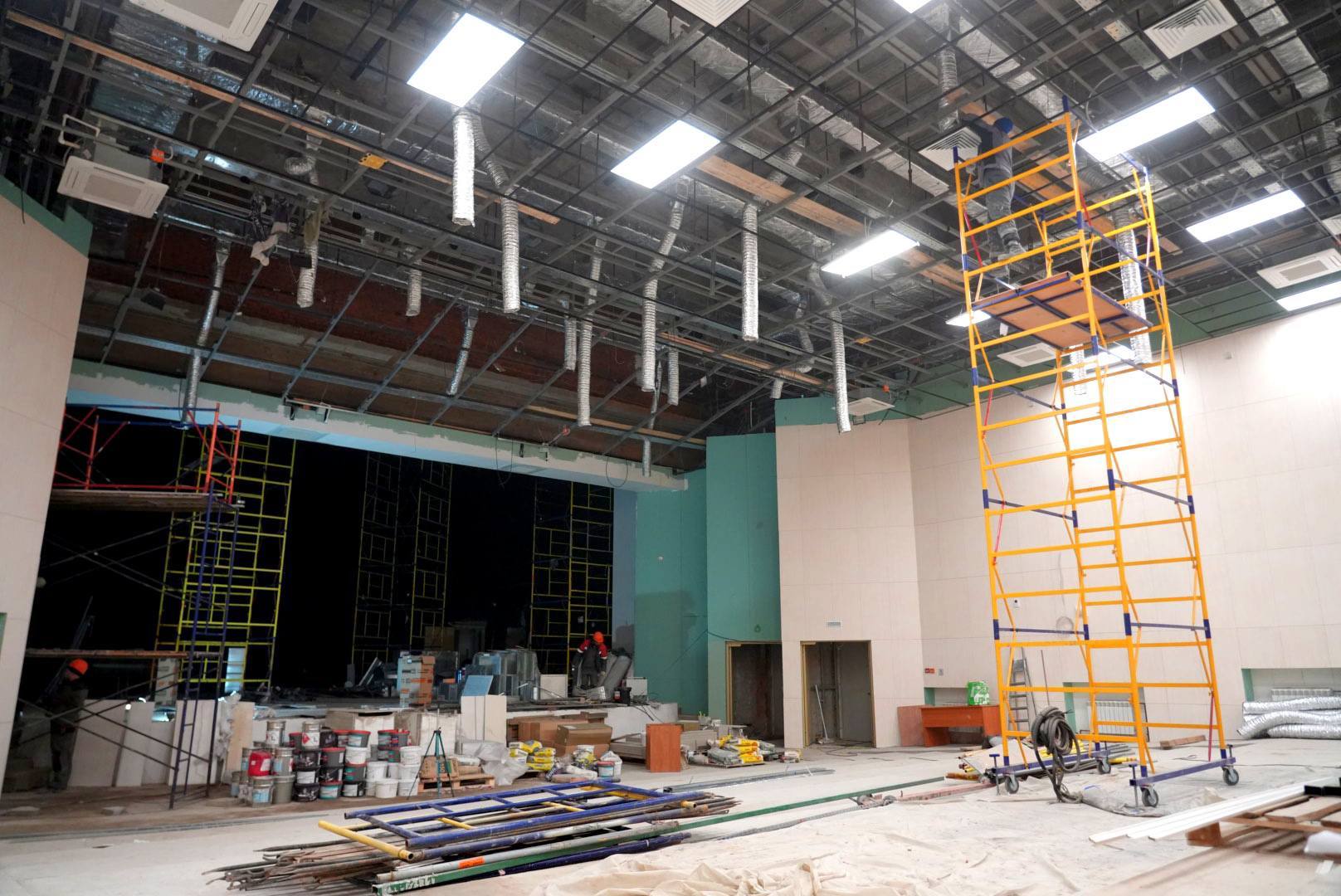 Продолжаем контролировать ход капитального ремонта Дома культуры «Радуга» в Краснозаводске Продолжаем контролировать ход капитального ремонта Дома культуры «Радуга» в Краснозаводске