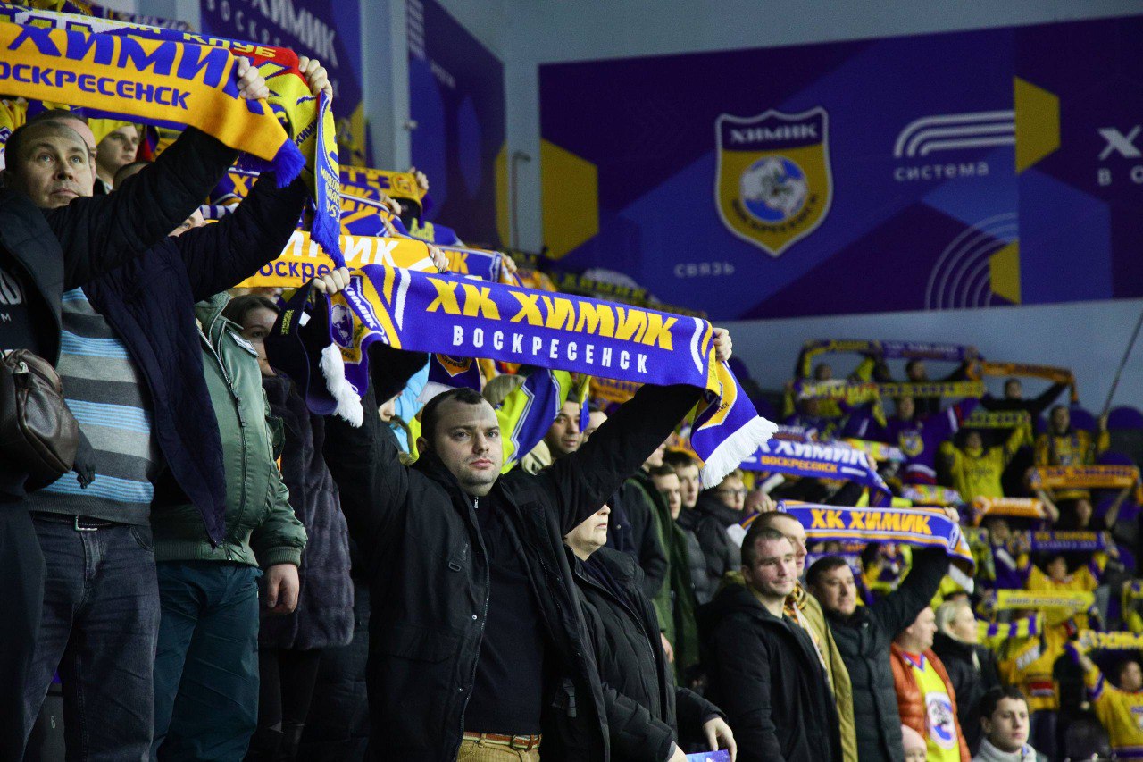 Алексей Малкин: Поддержал наш "Химик" в домашнем матче против ХК "Ижсталь" Алексей Малкин: Поддержал наш "Химик" в домашнем матче против ХК "Ижсталь"