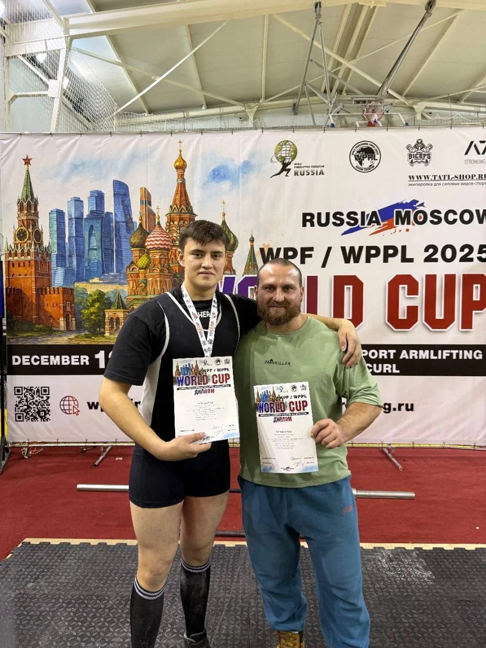 Золото и бронза на Кубке мира