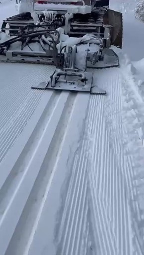 Андрей Иванов: На «Лазутинке» открыта лыжная трасса для конькового и классического хода на участке 350 метров