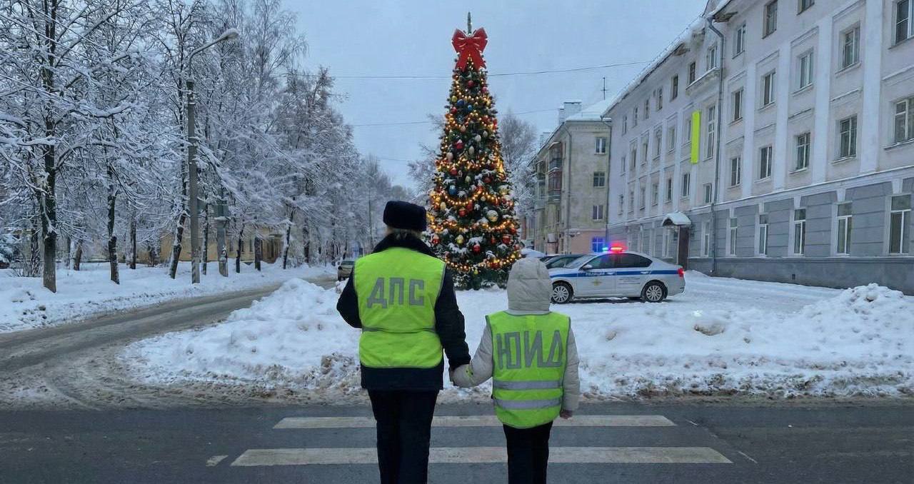 Зима без происшествий: в Химках стартовала акция ПДД «Зимние каникулы»