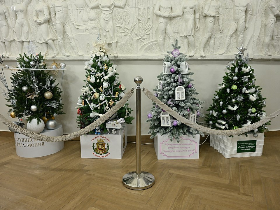 В Ступино выберут самую культурную елку: библиотеки, музеи, дворцы и парки соревнуются в дизайне В Ступино выберут самую культурную елку: библиотеки, музеи, дворцы и парки соревнуются в дизайне