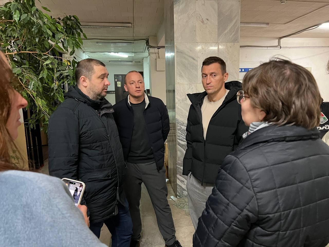 Депутат Мособлдумы Александр Легков совместно с депутатами местного Совета Дмитрием Кульковым, Михаилом Сухаревым, уполномоченным главы округа Пушкинский Ольгой Алексеевой проконтролировали ход работ во втором корпусе Центра...