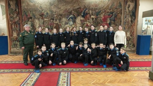 12 декабря в рамках патриотического воспитания предкадеты 6 кадетского класса посетили музей "Истории военной формы одежды" в г. Щелково Московской области