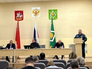 На заседании КЧС в Пушкинском округе рассмотрены вопросы обеспечения безопасности
