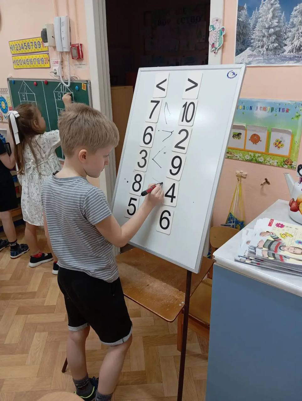 Открытые занятия по математике в детском саду Открытые занятия по математике в детском саду