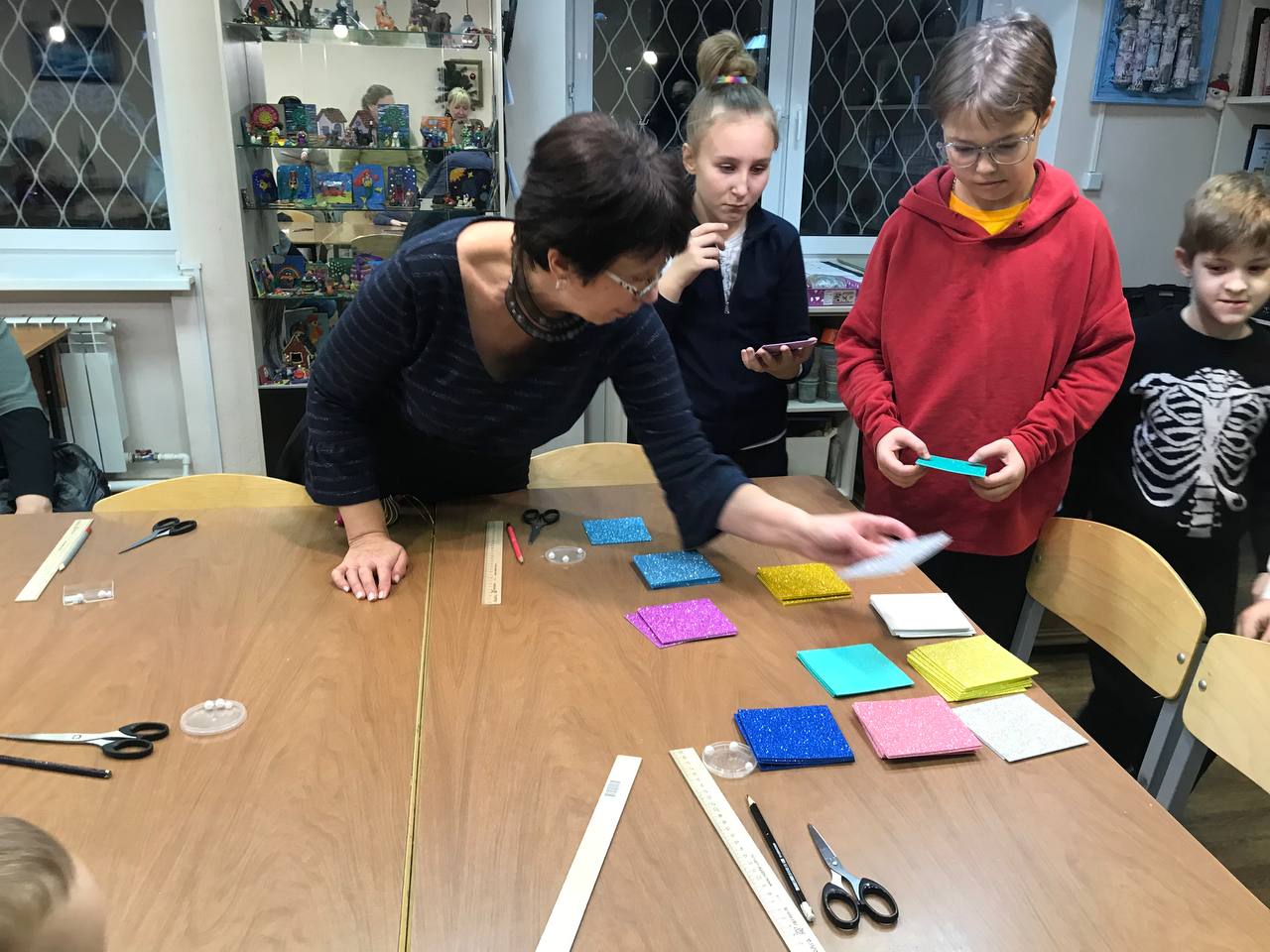 Новогодний мастер-класс для детей особой заботы прошел в г. Дзержинский Люберец