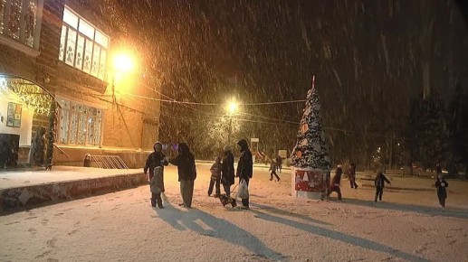 В деревне Городище в преддверии праздников состоялось традиционное зажжение огней на главной новогодней елке населенного пункта