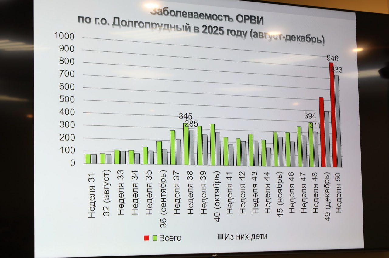 Заболеваемость гриппом и долги за ЖКУ: в Долгопрудном прошло оперативное совещание Заболеваемость гриппом и долги за ЖКУ: в Долгопрудном прошло оперативное совещание