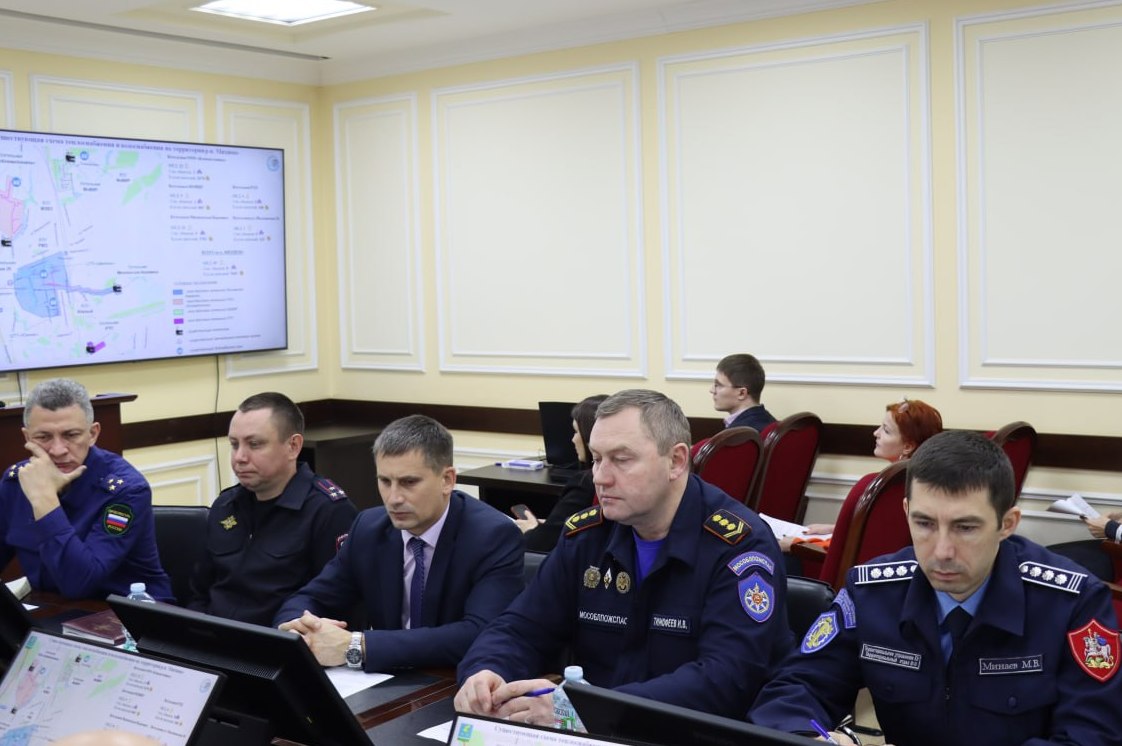 Еженедельное общегородское совещание под руководством главы округа Сергея Мужальских прошло в Ступино Еженедельное общегородское совещание под руководством главы округа Сергея Мужальских прошло в Ступино