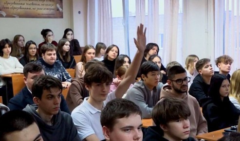 Олимпийская чемпионка Любовь Галкина встретилась со студентами РГГУ