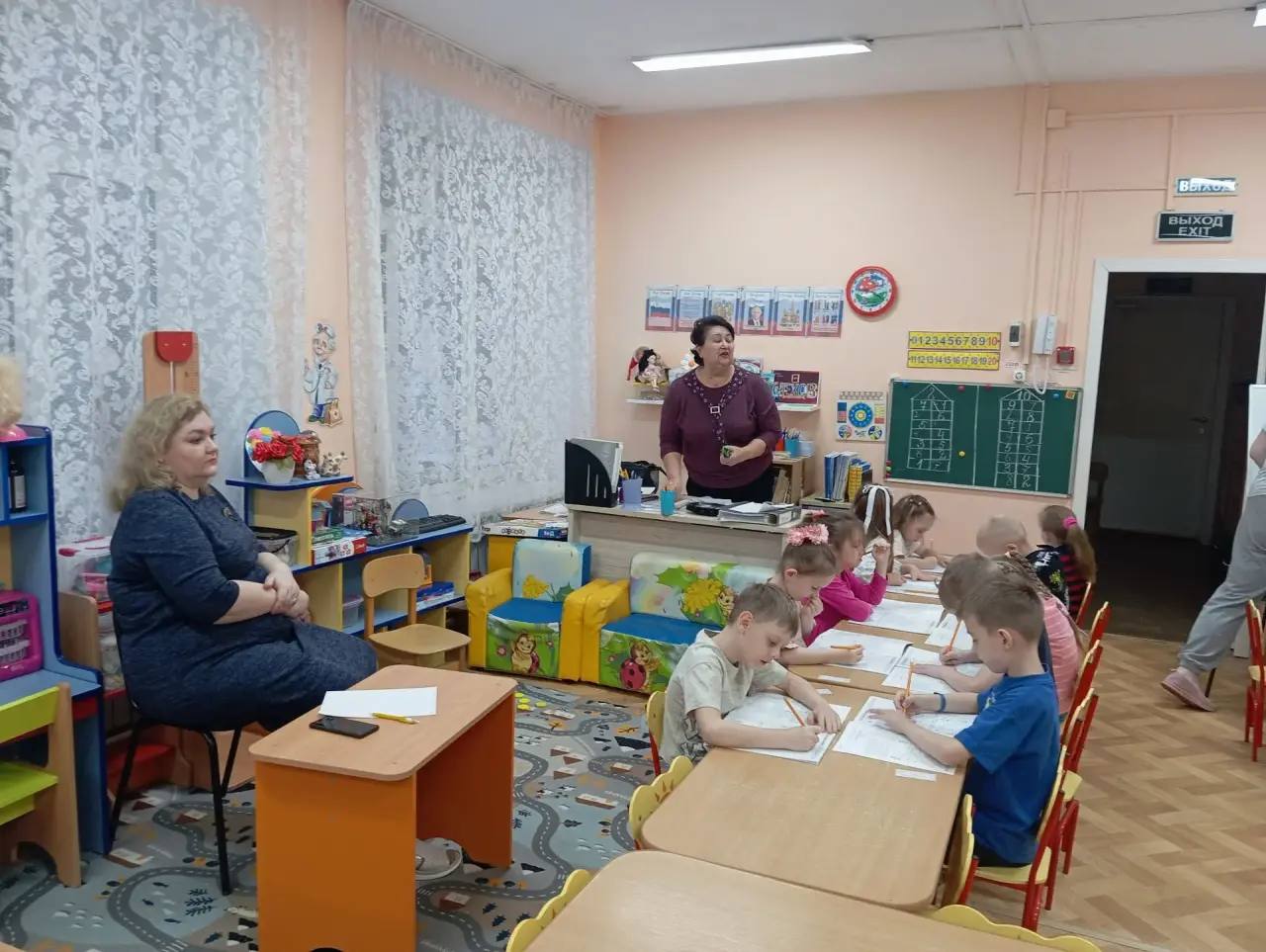 Открытые занятия по математике в детском саду Открытые занятия по математике в детском саду