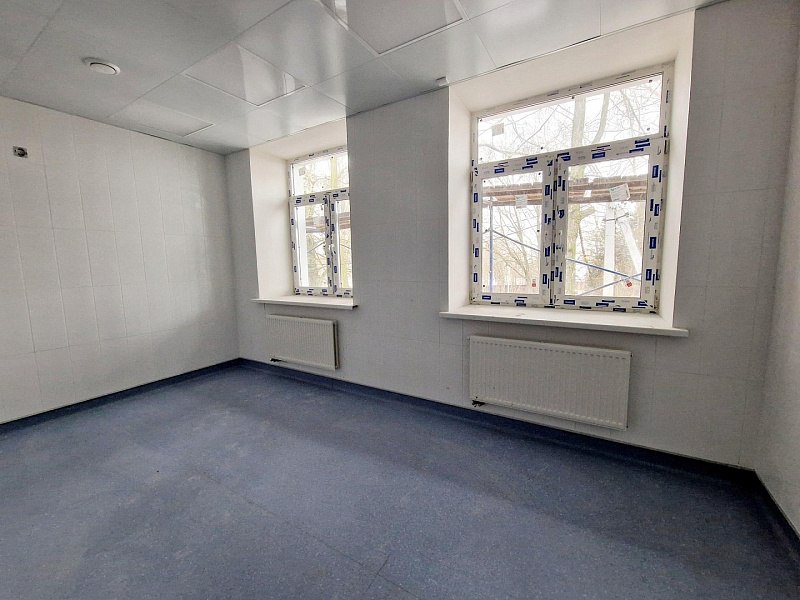 Капитальный ремонт Конобеевской сельской амбулатории в Воскресенске выполнен на 90% Капитальный ремонт Конобеевской сельской амбулатории в Воскресенске выполнен на 90%