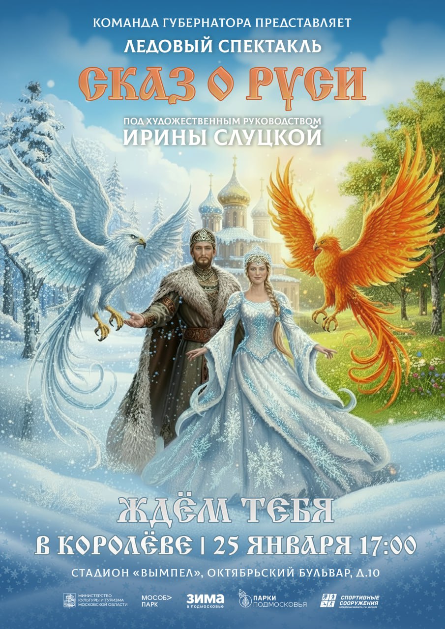 Игорь Трифонов: В январе в Московской области пройдут ледовые спектакли от профессиональных фигуристов