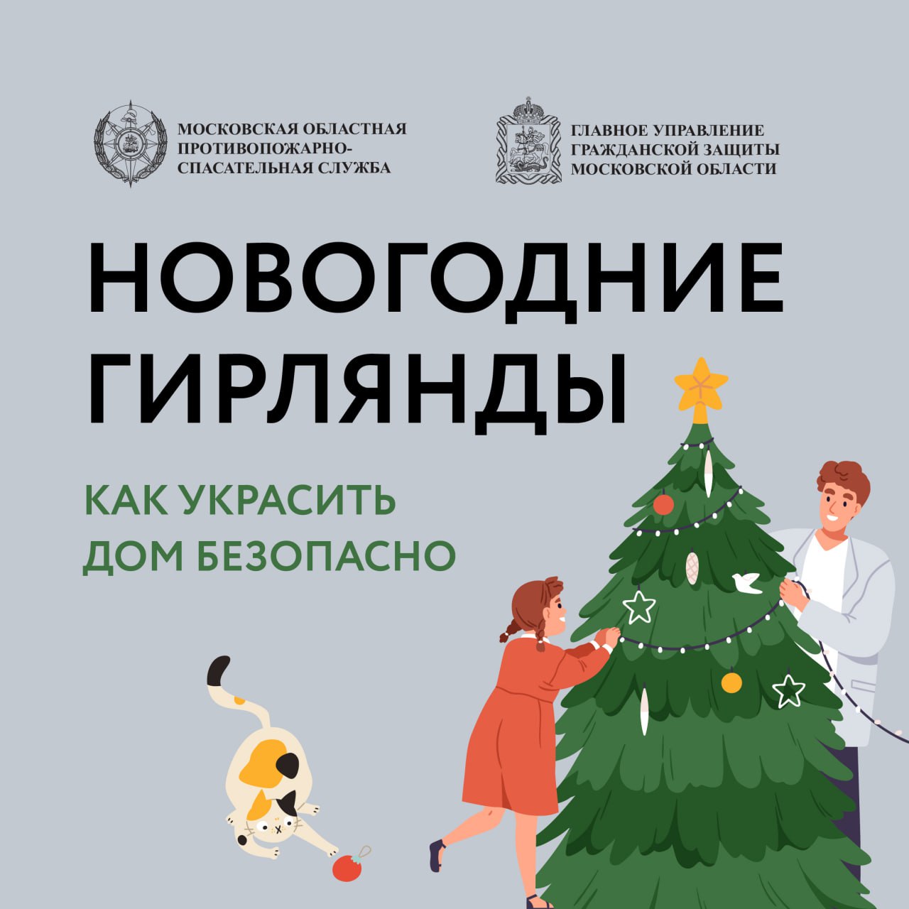 Безопасная красота Нового года: правила эксплуатации электрических гирлянд