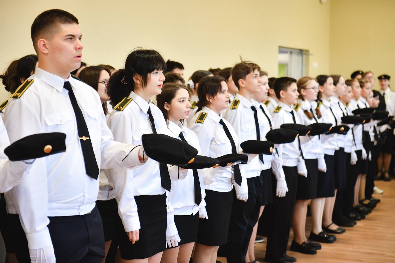 45 учеников Химок стали кадетами 45 учеников Химок стали кадетами