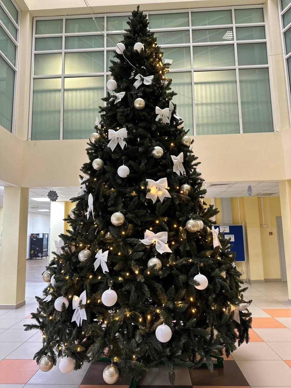 В образовательных учреждениях Ленинского городского округа стартовала предновогодняя кампания по праздничному оформлению помещений В образовательных учреждениях Ленинского городского округа стартовала предновогодняя кампания по праздничному оформлению помещений