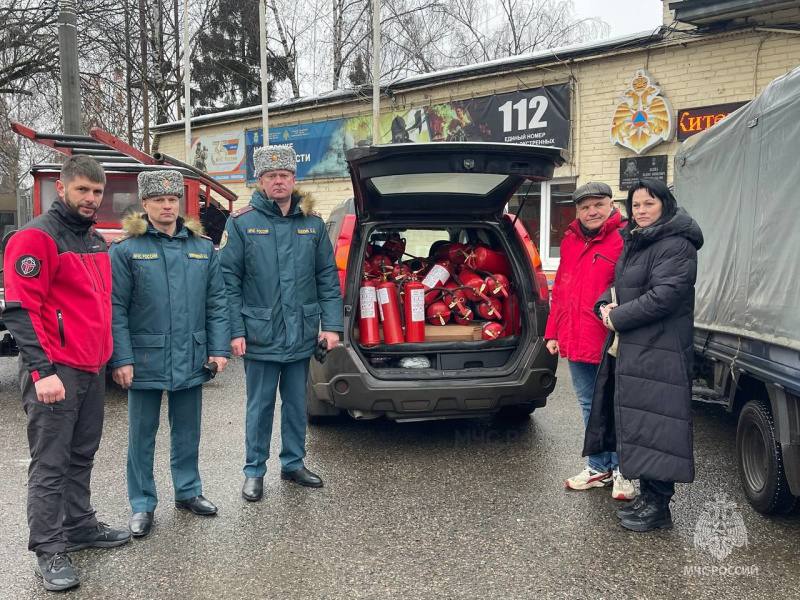 В Ленинском округе сотрудники спасательного ведомства протянули руку помощи военнослужащим в зоне СВО