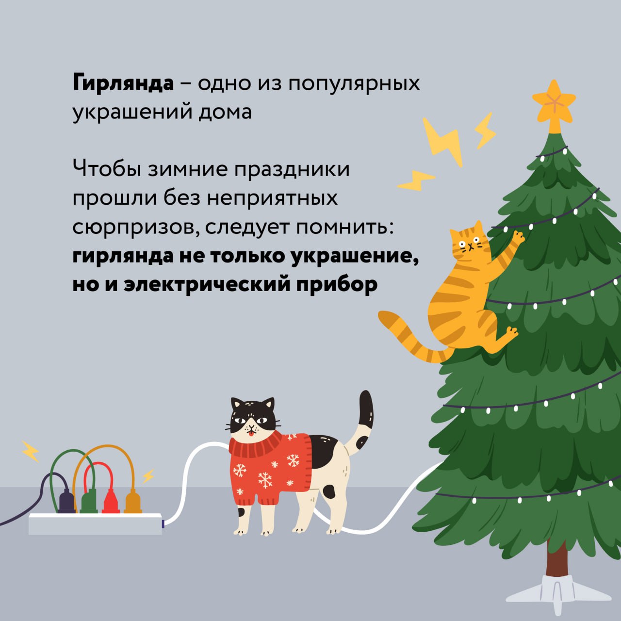 Безопасная красота Нового года: правила эксплуатации электрических гирлянд Безопасная красота Нового года: правила эксплуатации электрических гирлянд