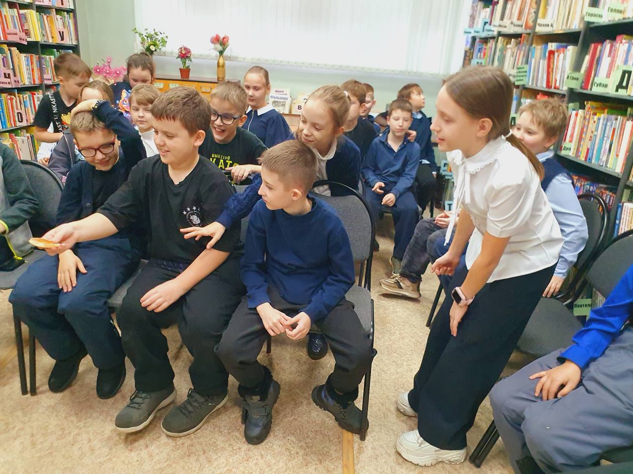 На веселом уроке здоровья побывали учащиеся из города Чехов На веселом уроке здоровья побывали учащиеся из города Чехов