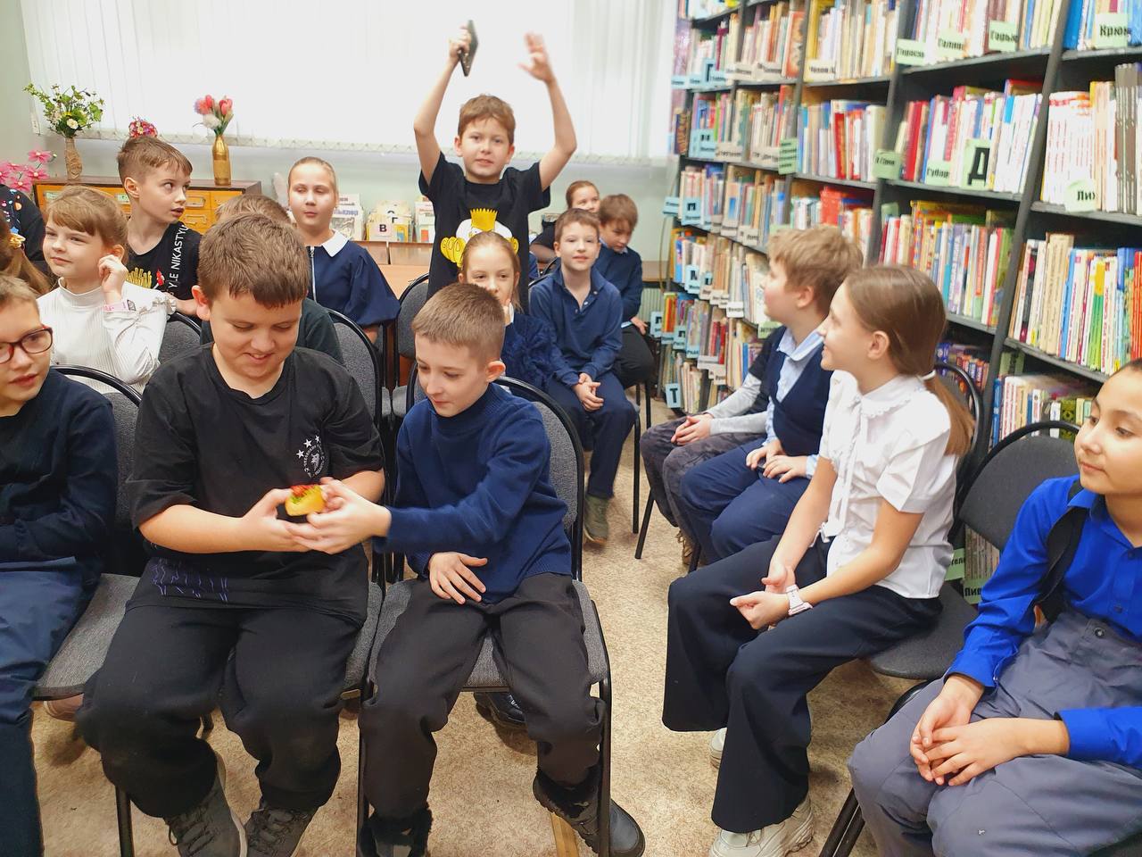 На веселом уроке здоровья побывали учащиеся из города Чехов На веселом уроке здоровья побывали учащиеся из города Чехов