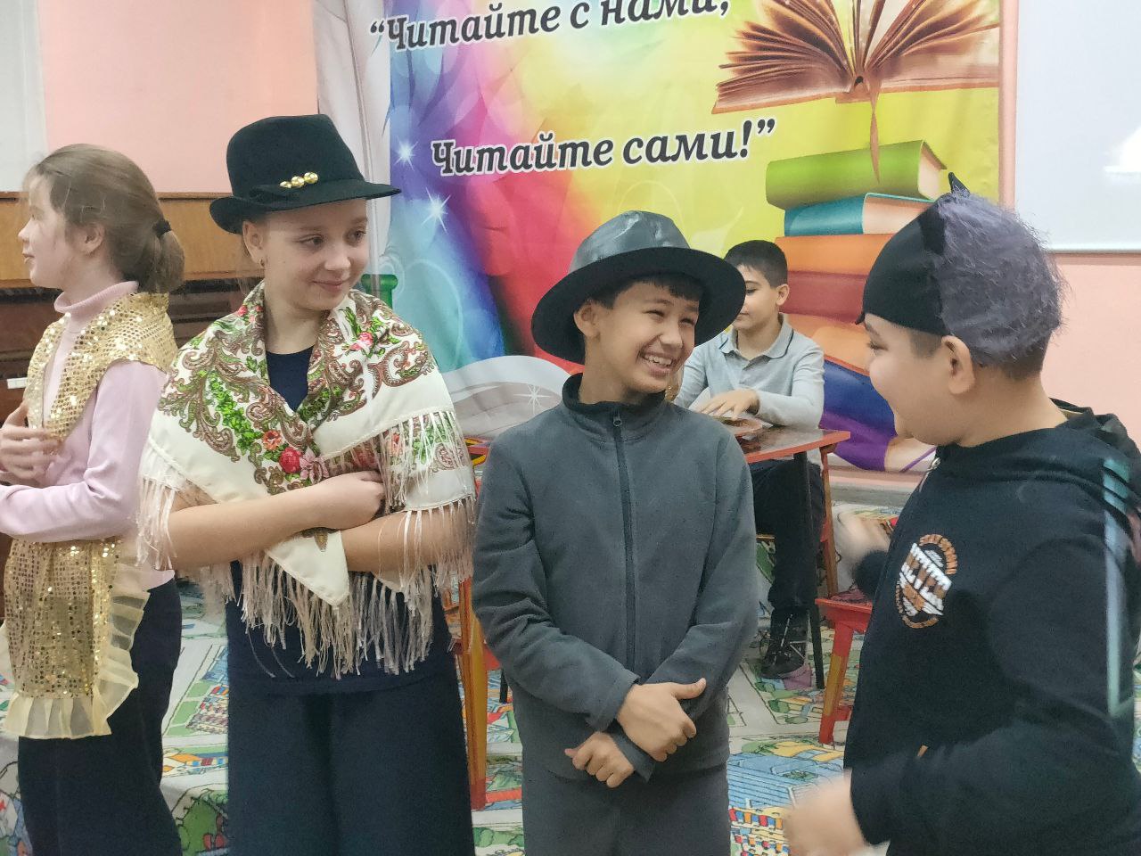 Рассказы маленького мальчика ожили в читальном зале Чеховской библиотеки Рассказы маленького мальчика ожили в читальном зале Чеховской библиотеки