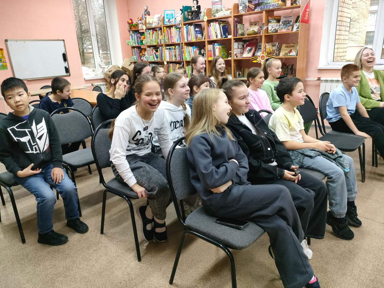 Рассказы маленького мальчика ожили в читальном зале Чеховской библиотеки Рассказы маленького мальчика ожили в читальном зале Чеховской библиотеки