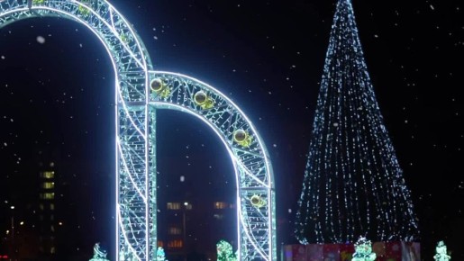 Новогоднее настроение в Домодедово