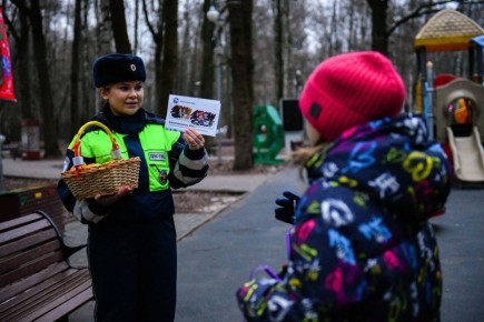 Как в Химках обучают детей основам безопасности на дорогах