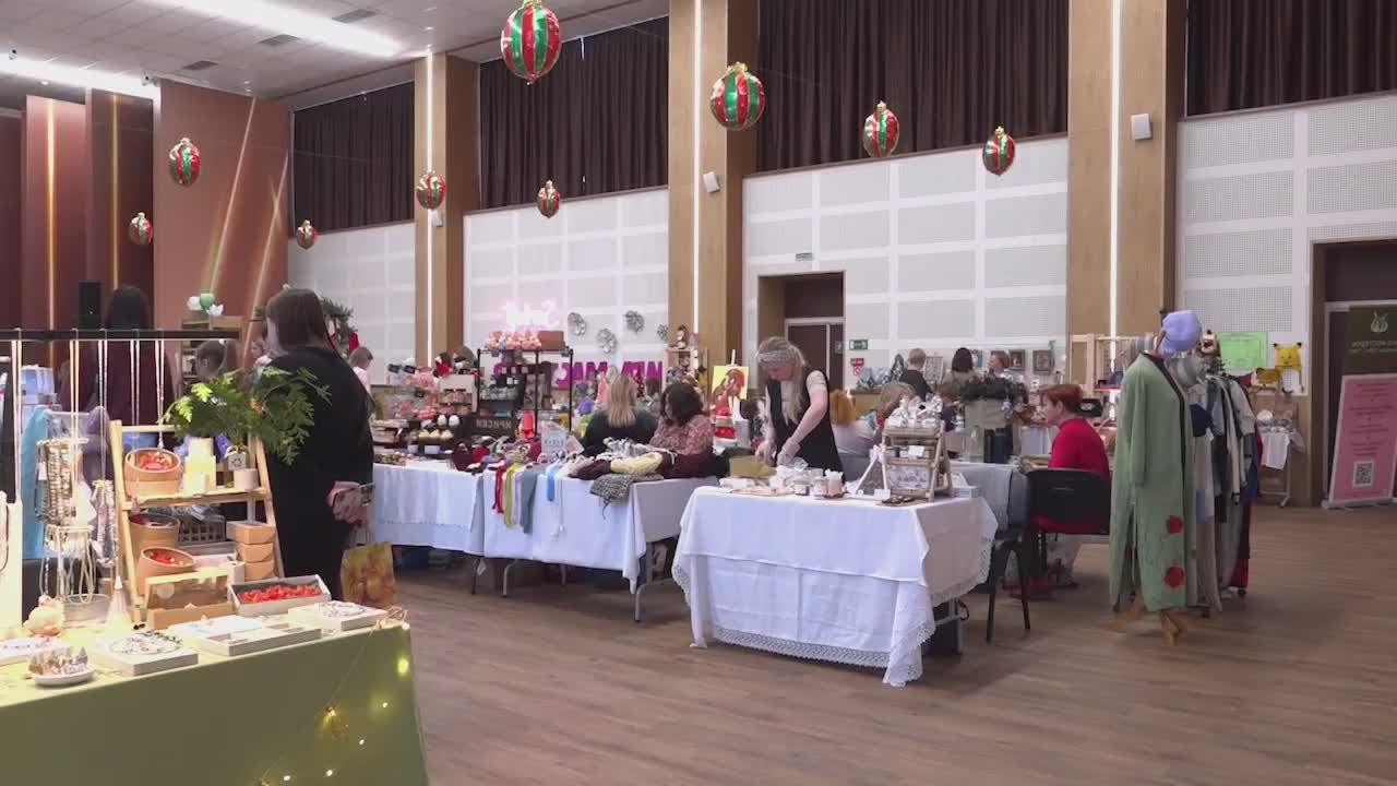 Новогодний маркет мастеров прошёл в Домодедово