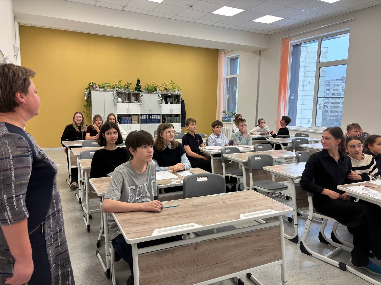 19 декабря в математическом классе 7м состоялась увлекательная игра «Математическая карусель», организованная учителем математики Ходыревой Г.А. Правила игры предусматривали начисление баллов следующим образом: первая... 19 декабря в математическом классе 7м состоялась увлекательная игра «Математическая карусель», организованная учителем математики Ходыревой Г.А. Правила игры предусматривали начисление баллов следующим образом: первая...