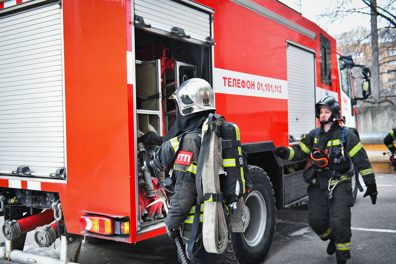 В Химках провели тренировку по эвакуации В Химках провели тренировку по эвакуации