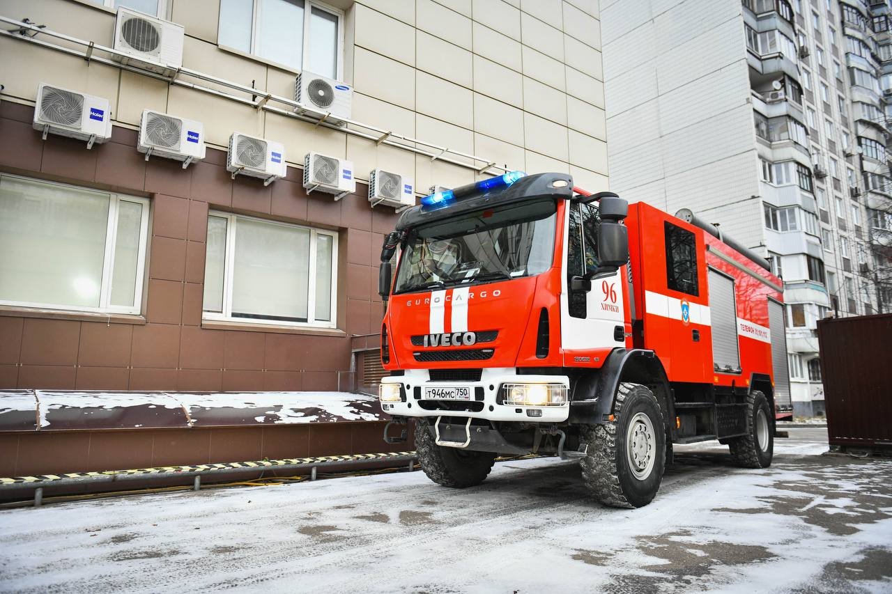 В Химках провели тренировку по эвакуации В Химках провели тренировку по эвакуации