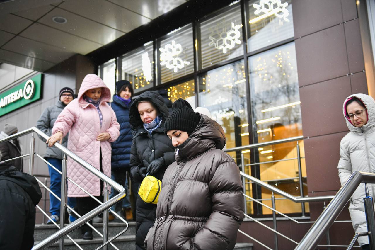 В Химках провели тренировку по эвакуации В Химках провели тренировку по эвакуации